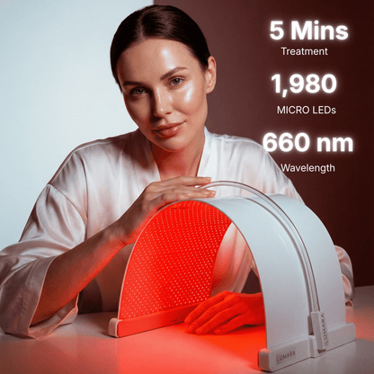Lumara Illuminate Red V2 Red Light Therapy Panel, Thin and Flexible, 660nm