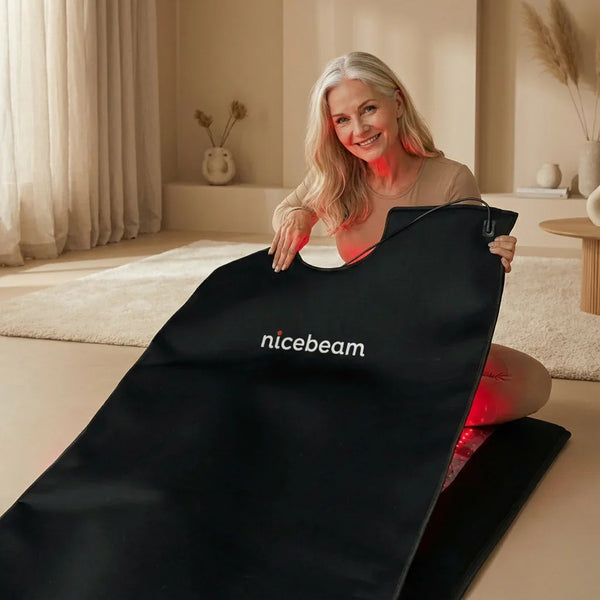 Nicebeam Full Body Red Light Therapy Bag, 660nm Red and 850nm Near-Infrared Light