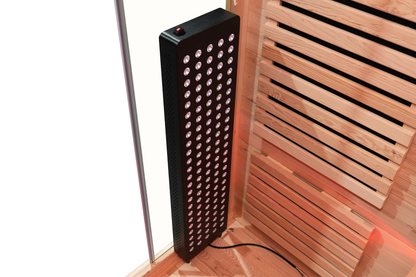 Blisspod Venetian RED 3-Person Full Spectrum Infrared Sauna with Red Light Panel, 11 Heaters and Wi-Fi Control
