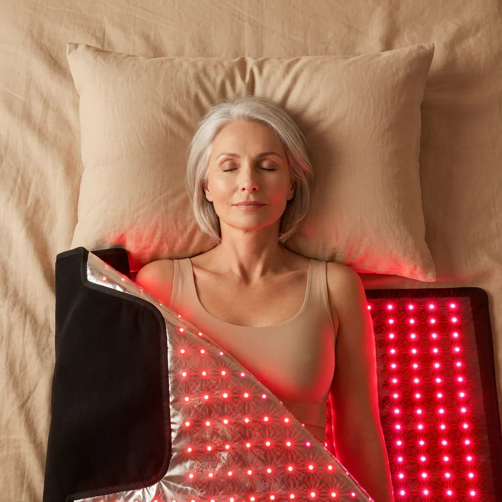 Nicebeam Full Body Red Light Therapy Bag, 660nm Red and 850nm Near-Infrared Light