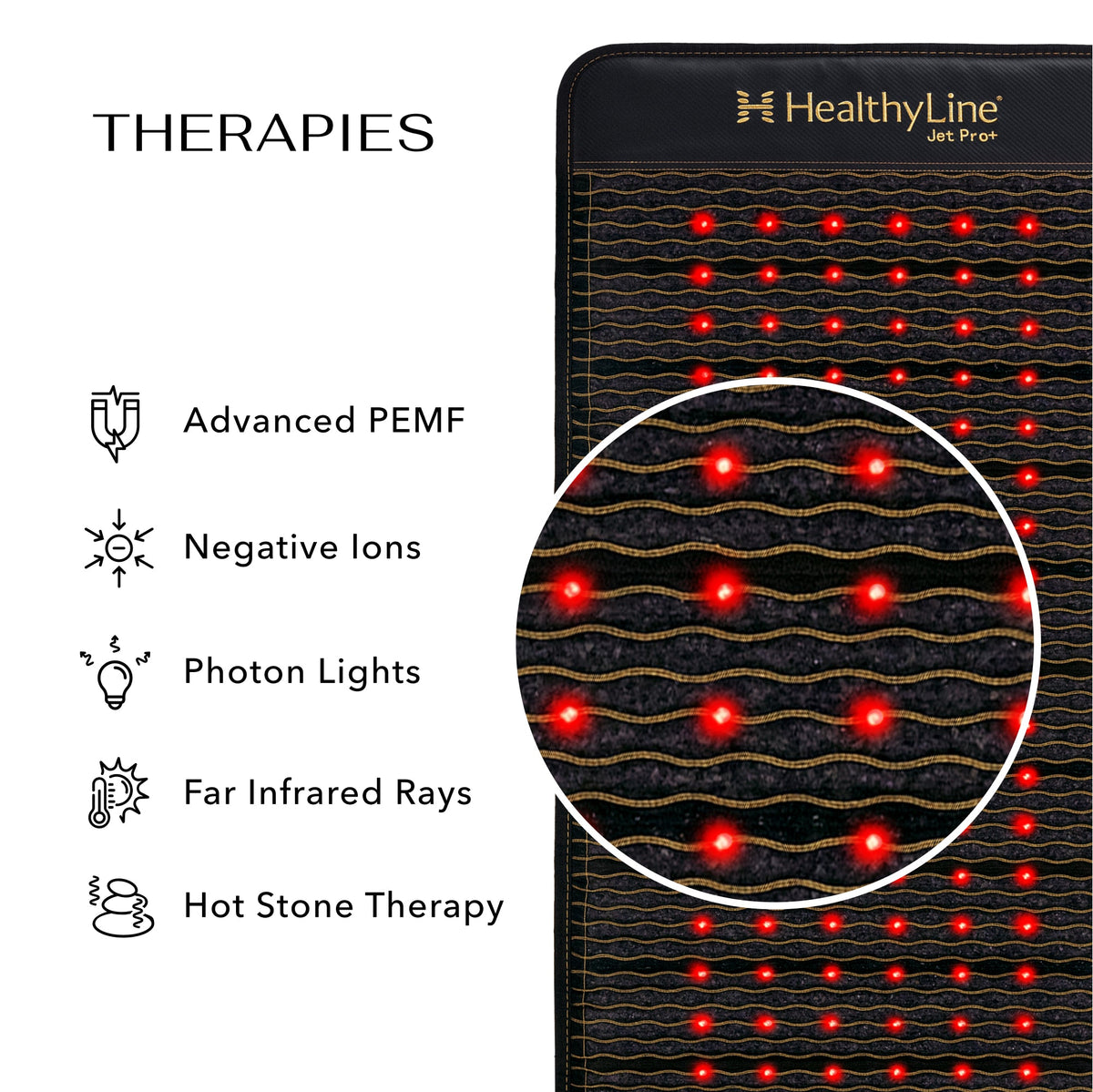 Jet Series | PEMF Far Infrared Heating Mats