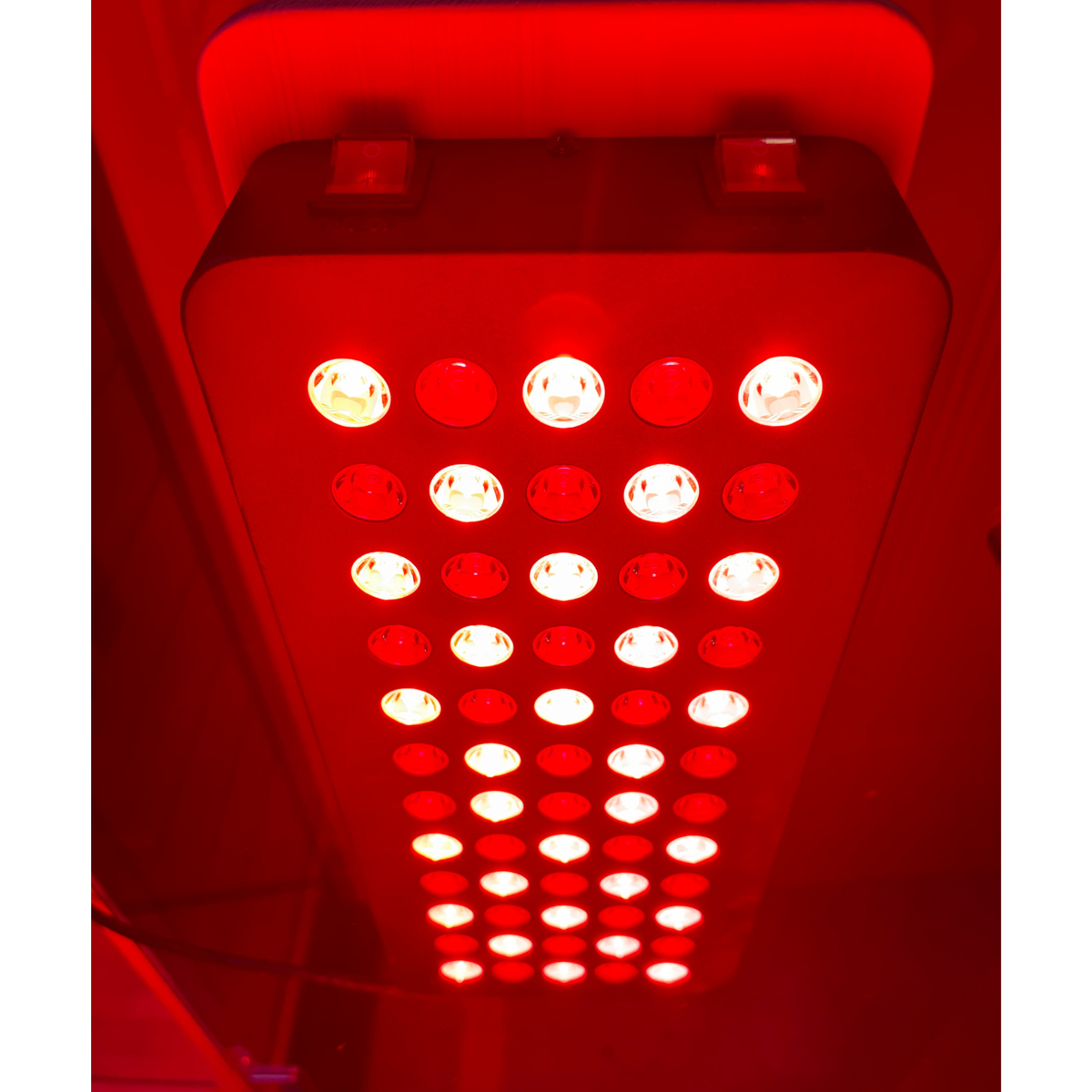 Blisspod Malmo 2-Person Infrared Sauna with Red Light Panel, 5 Carbon Heaters and LED Color Lighting