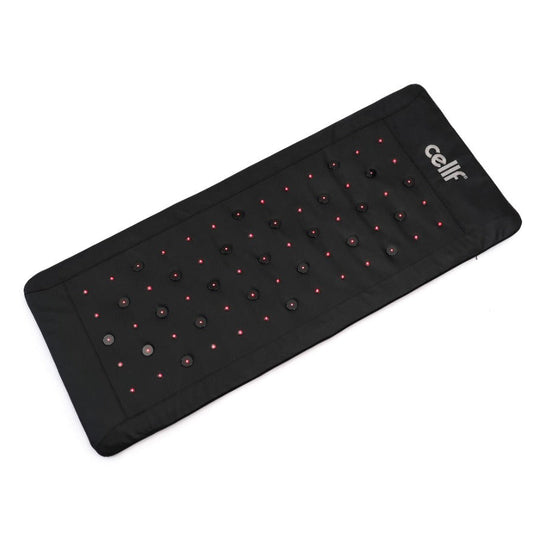 Nushape Cellf Multi-Therapy PEMF Mat, 72 x 24 Inch with 25 Coils, Red and Near-Infrared Light, and Infrared Heat