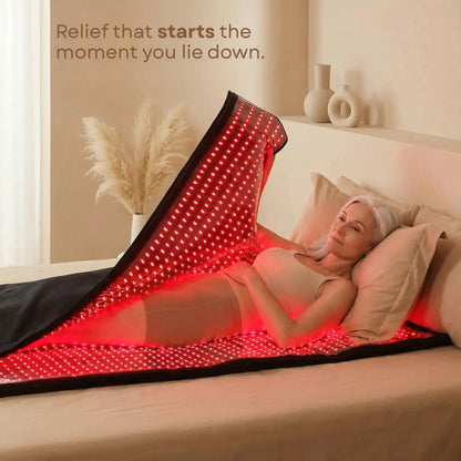 Nicebeam Full Body Red Light Therapy Bag, 660nm Red and 850nm Near-Infrared Light