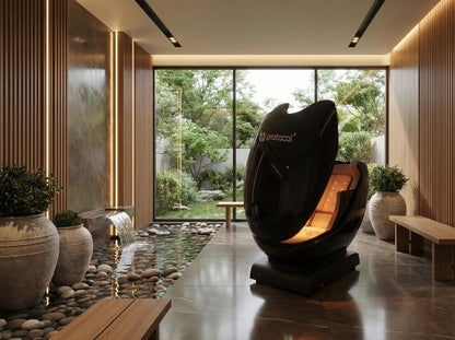 Protocol4 The Cocoon (P200) Enclosed Pod with Far Infrared Heat, Full-Body Red Light and PEMF Mattress