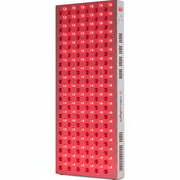 Mitomega 2.0 Red Light Therapy Panel with 300 LEDs, 660nm Red and 850nm Near-Infrared Light