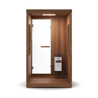 Finnmark FD-4 Trinity 2-Person Infrared and Traditional Sauna Combo with 192-Diode Red Light Panel (FD-KN004)