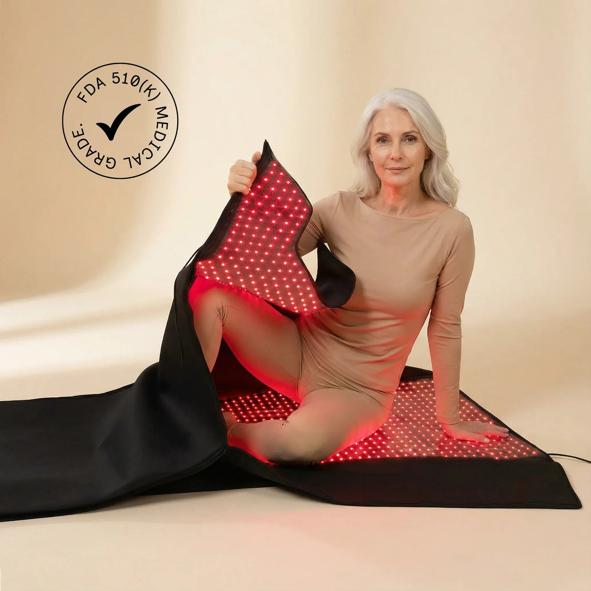 Nicebeam Full Body Red Light Therapy Bag, 660nm Red and 850nm Near-Infrared Light